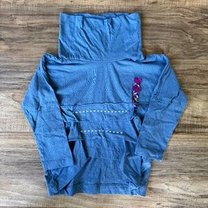 EUC - Naartjie Blue Long Sleeve T-Shirt XS